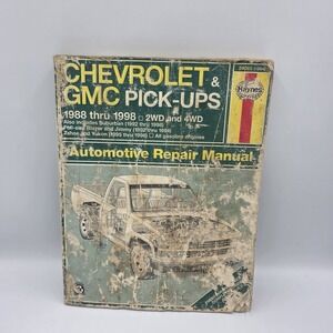 Haynes Chevrolet GMC Pick-Ups 1988 thru 1998 2WD  & 4WD 24065 Repair Manual
